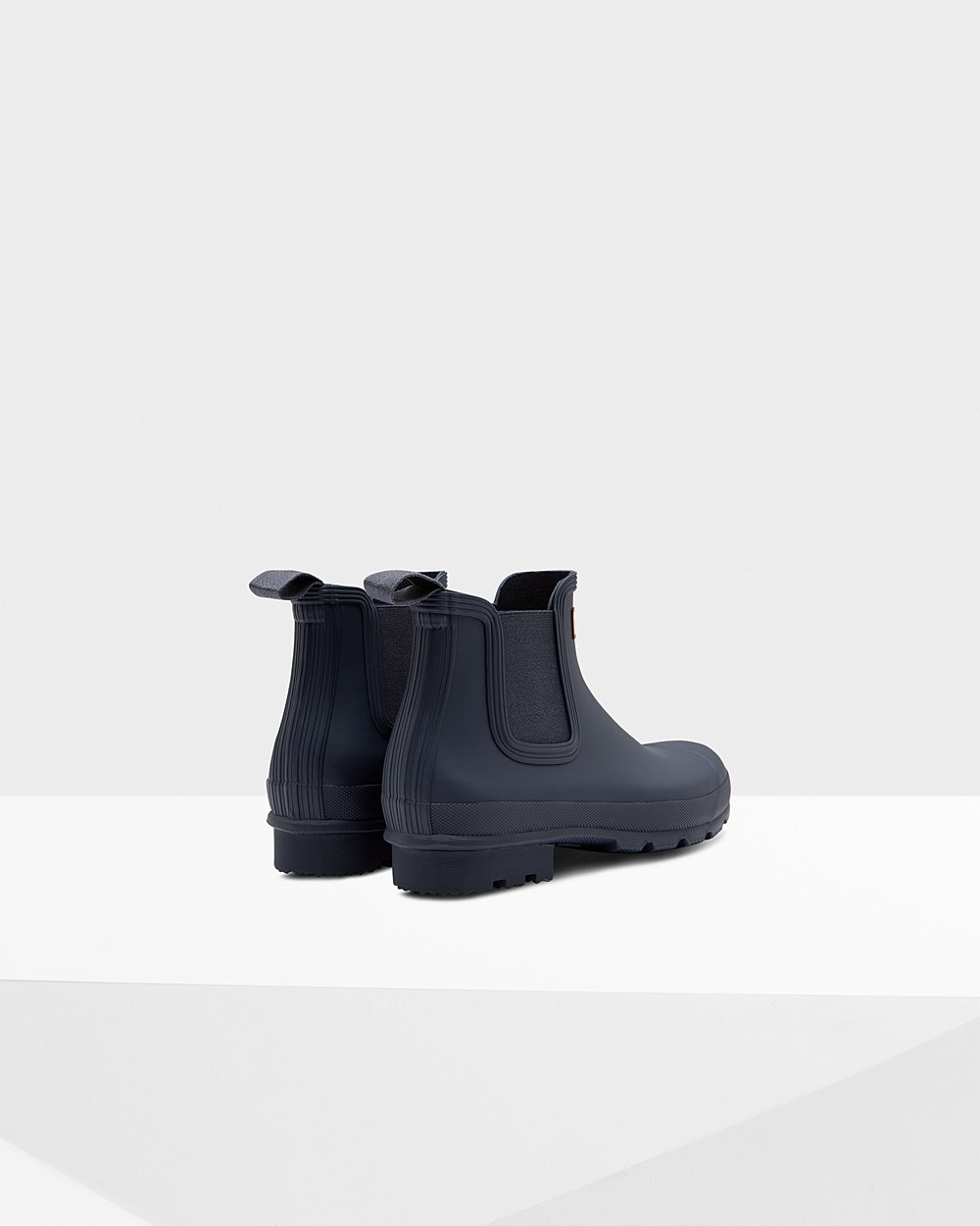 Botas Chelsea Hunter Hombre - Original - Azul Marino - RMZNBIV-21